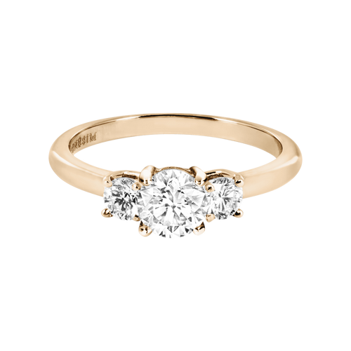Verlobungsring Kensington in Roségold - liegend