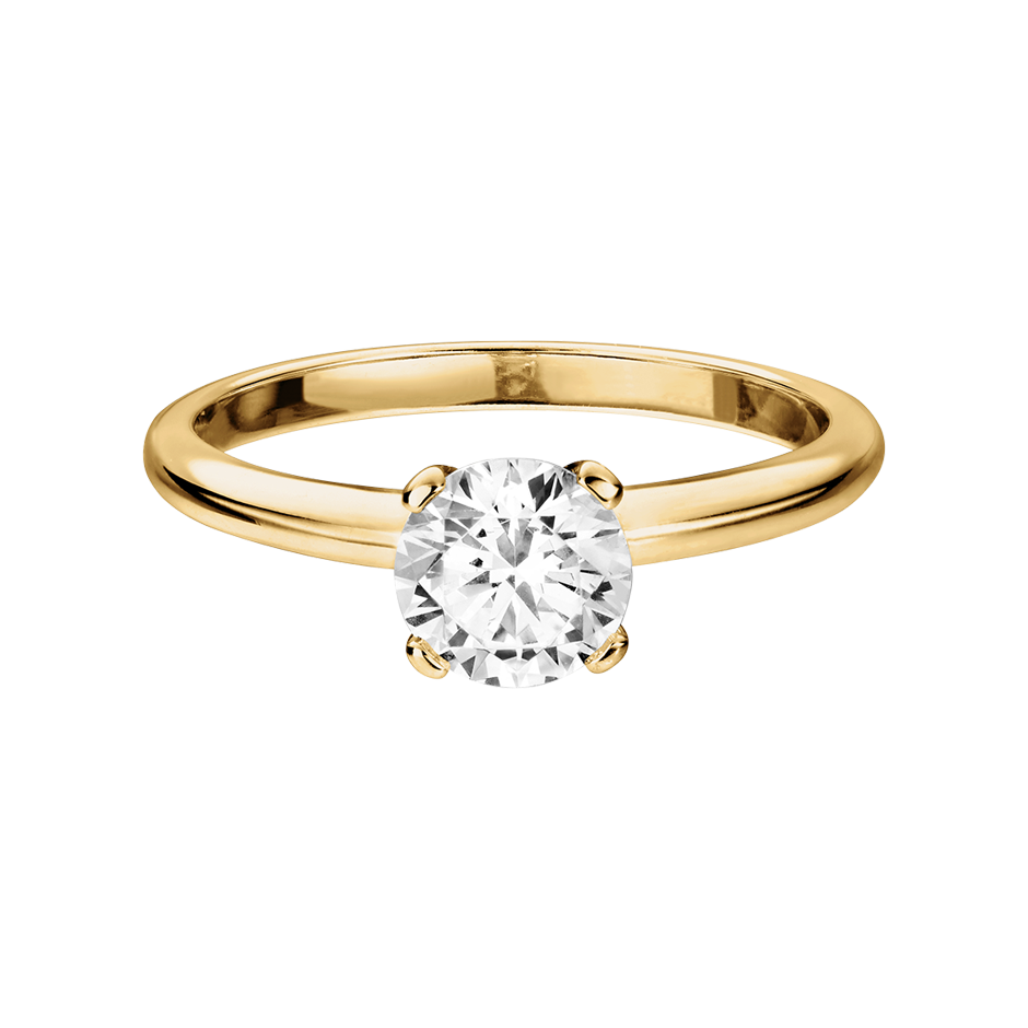 Brilliant Ring Berlin in White Yellow Gold