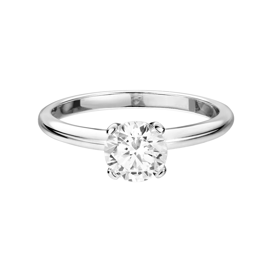 Diamond Ring Berlin in White Platinum