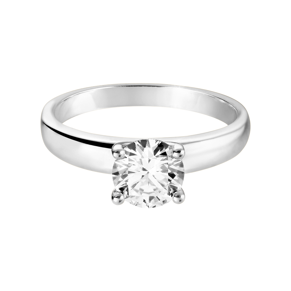 Diamond Ring Dublin in White White Gold
