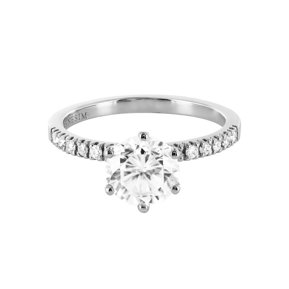 Diamond Ring Salzburg in White Platinum